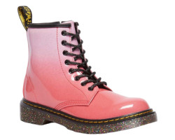 1460 Gradient Glitter Leather Lace-Up Boots - Youth