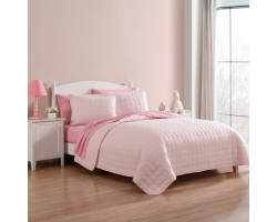 Double/Queen Bed Quilt - Pink