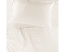 Single Bed Sheet Set - Ivory