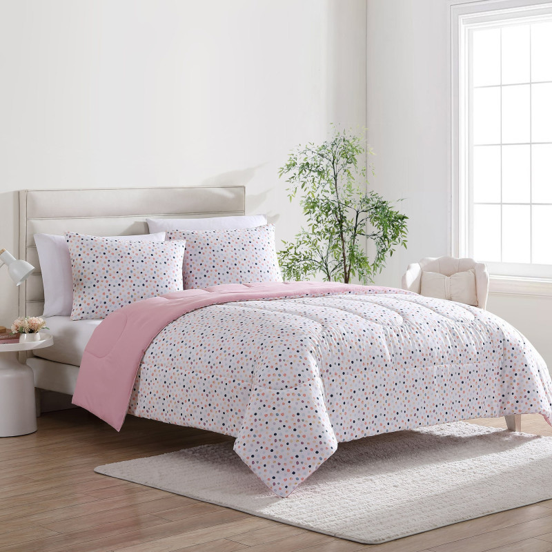 Double/Queen Comforter - Polka Dots