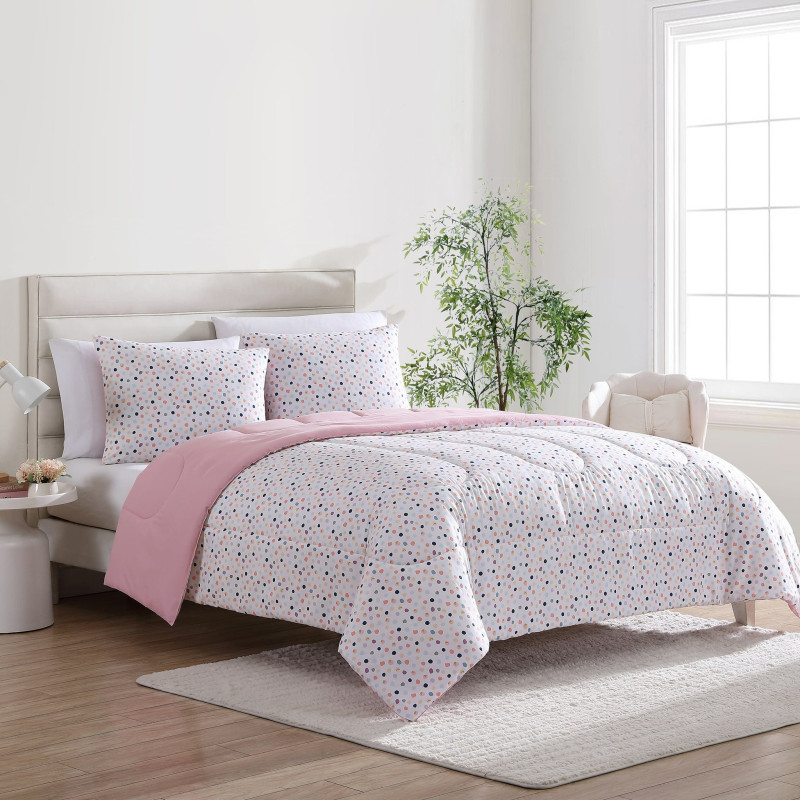 Single Bed Comforter - Polka Dots