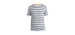 icebreaker T-shirt à manches courtes Wave Stripe - Homme