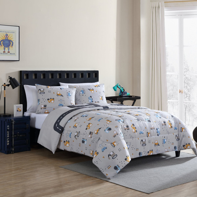 Comforter Double/Queen Bed - Trucks