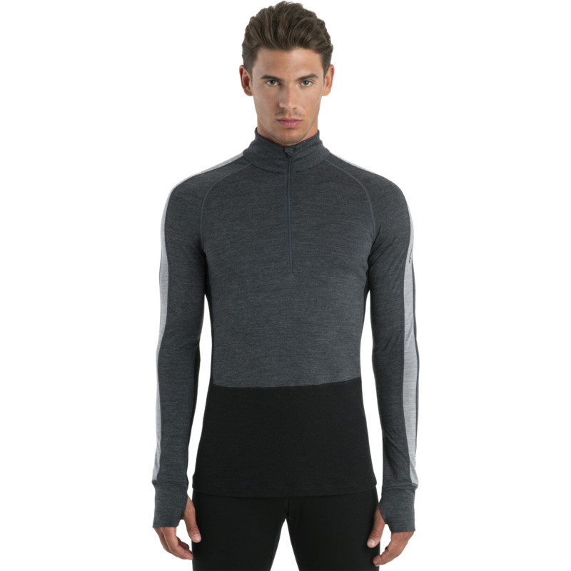 ZoneKnit 200 Merino Wool Long Sleeve Thermal Half-Zip Top - Men's