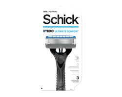 SCHICK Hydro Ultimate Comfort rasoirs jetables pour hommes, 3 unités