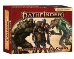 Pathfinder -  bestiary 2 battle cards (anglais) -  deuxième édition