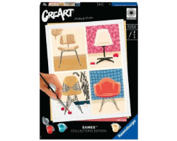 Creart -  peinture à numéros - take a seat (24x30cm)