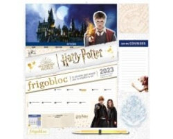 Harry potter -  calendrier 2023 aimanté -  frigobloc