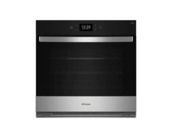 Single Smart Convection Wall Oven with Air Fry, 27", 4.3 ft. cu., Stainless Steel, Whirlpool WOES7027PZ