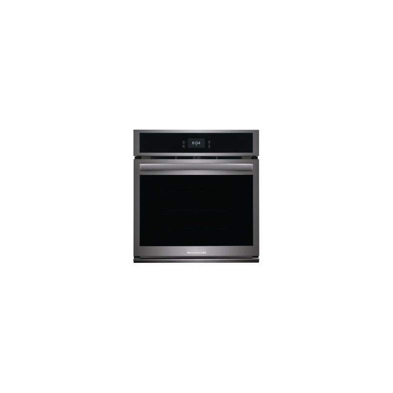 Single Electric Wall Oven with Full Convection, 27", 3.8 cu. ft., Black Stainless Steel, Frigidaire Gallery GCWS2767AD