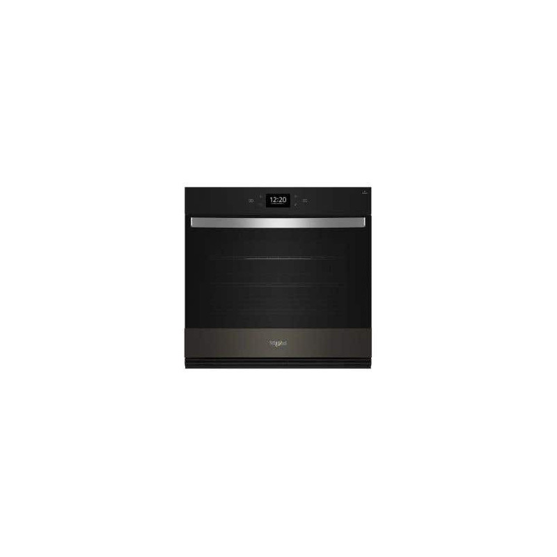 Smart Single Wall Oven with Air Fry, 30-inch, 5.0 cu. ft., Black Stainless Steel, Whirlpool WOES7030PV