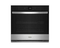 Single Wall Oven with Connected Air Fry, 27-inch, 4.3 cu. ft., Stainless Steel, Whirlpool WOES5027LZ