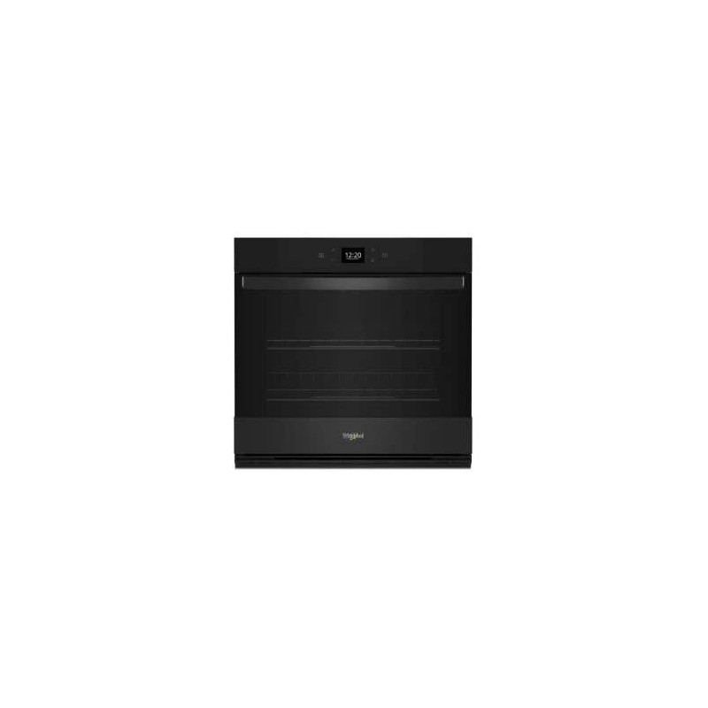 Single Wall Oven with Connected Air Fry, 27", 4.3 cu. ft., Black, Whirlpool WOES5027LB