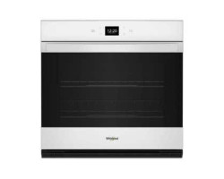 Single Wall Oven with Connected Air Fry, 27", 4.3 cu. ft., White, Whirlpool WOES5027LW
