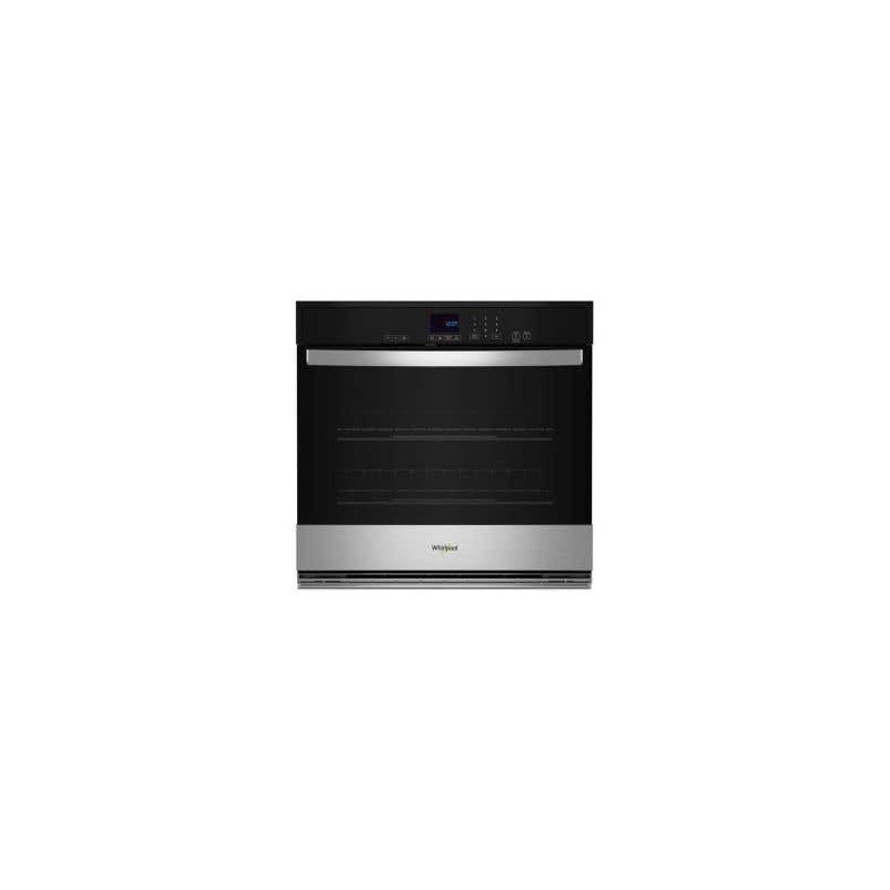 Single Self-Cleaning Wall Oven, 30-inch, 5.0 cu. ft., Stainless Steel, Whirlpool WOES3030LS
