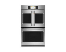 Double built-in oven, 30 in., 10.0 ft. kitchen, Wi-Fi, Stainless steel, GE Café CTD90FP2NS1