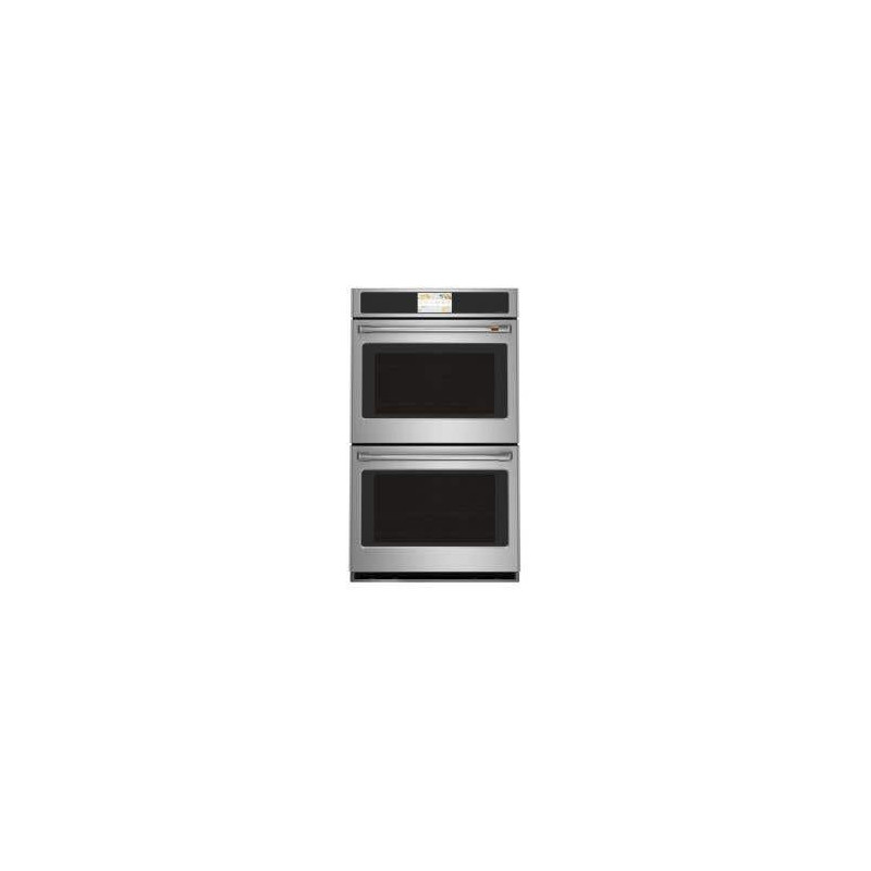 30 in. 10.0 cu. ft. double smart built-in electric oven. cu, Stainless Steel, GE Café CTD90DP2NS1