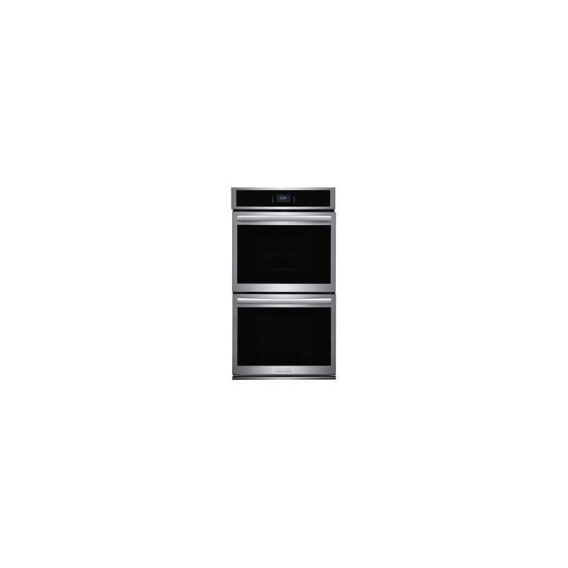 Double built-in wall oven, 27 in., 7.6 ft. cu., Stainless Steel, Frigidaire Gallery GCWD2767AF