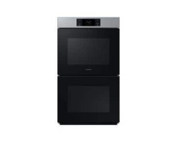 Samsung Double Wall Oven with AI Camera, 10.7 cu. ft., 30 in., Stainless Steel, Samsung Bespoke NV51CG700DSRAA