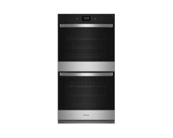Double Smart Wall Oven with Air Fry, 10.0 cu. ft., 30 in., Stainless Steel, Whirlpool WOED7030PZ