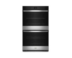 Double Wall Oven with Connected Air Fry, 10.0 cu. ft., 30 in., Stainless Steel, Whirlpool WOED5030LZ