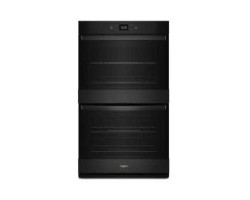 Double Wall Oven with Connected Air Fry, 10.0 cu. ft., 30 in., Black, Whirlpool WOED5030LB