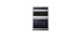 Smart built-in combination wall oven, with thinq® technology, 30 in., 6.4 cu. ft., Stainless steel, LG WCEP6427F