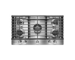 Plaque de cuisson Gaz 36 po. KitchenAid KCGS556ESS