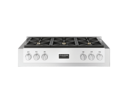 Cooktop Sealed Burners 36 in. Fulgor Milano F6GRT366S1