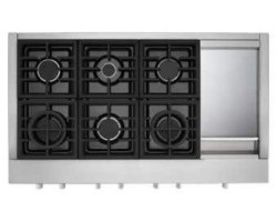 Gas cooktop 48 in....