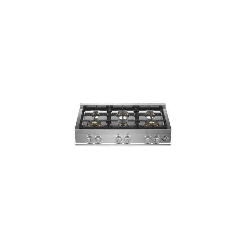 Gas cooktop 36 in. Bertazzoni MAST366RTBXT