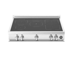 36" Induction Range. Bertazzoni with 5 stainless steel elements MAST365IRTXT