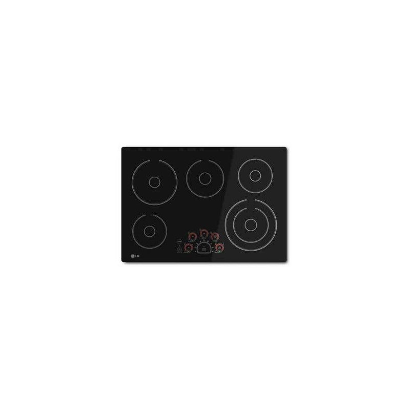 31-inch glass-ceramic cooktop. LG LCE3010SB