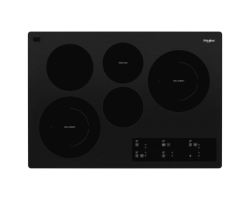 31 in. baking tray. Whirlpool WCE97US0KB