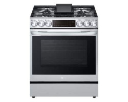 Cuisinière de 30 po. LG en Inox LSGL6335F