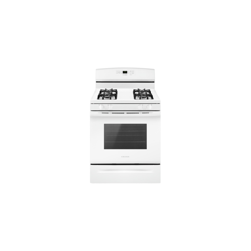 Cuisinière de 30 po. Amana en Blanc AGR6603SFW