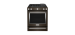 Range 30" sealed burners. KitchenAid 5.8 cu. ft. with 5 burners in Black Stainless Steel KSGG700EBS