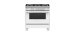 36" range. Fisher and Paykel in White OR36SCG4W1