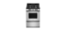 Cuisinière de 24 po. Whirlpool en Inox WFG500M4HS