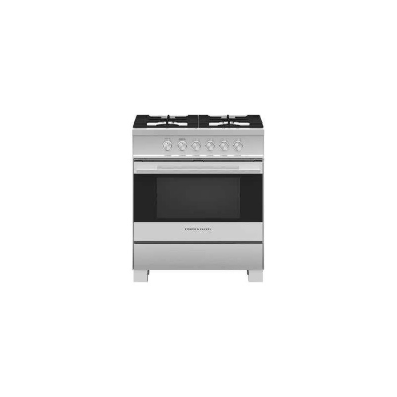 30" range. Fisher and Paykel in Stainless Steel OR30SDG4X1