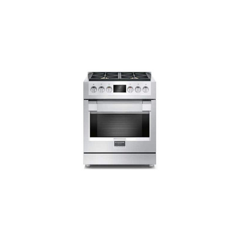 Range 30" sealed burners. Fulgor Milano 4.4 cu.ft with 4 stainless steel burners F6PGR304S2