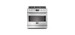 Range 36" sealed burners. Fulgor Milano 5.7 cu.ft with 6 stainless steel burners F6PGR366S2