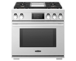 36" range. Signature Kitchen Suite SKS in Stainless Steel SKSGR360GS