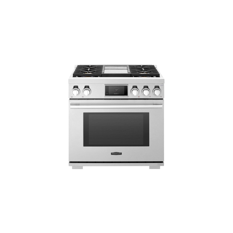 36" range. Signature Kitchen Suite SKS in Stainless Steel SKSGR360GS