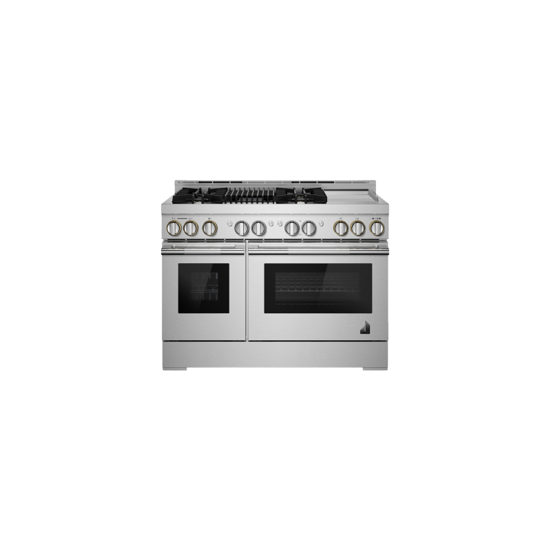 48" range. Jenn-Air Stainless Steel JGRP748HL