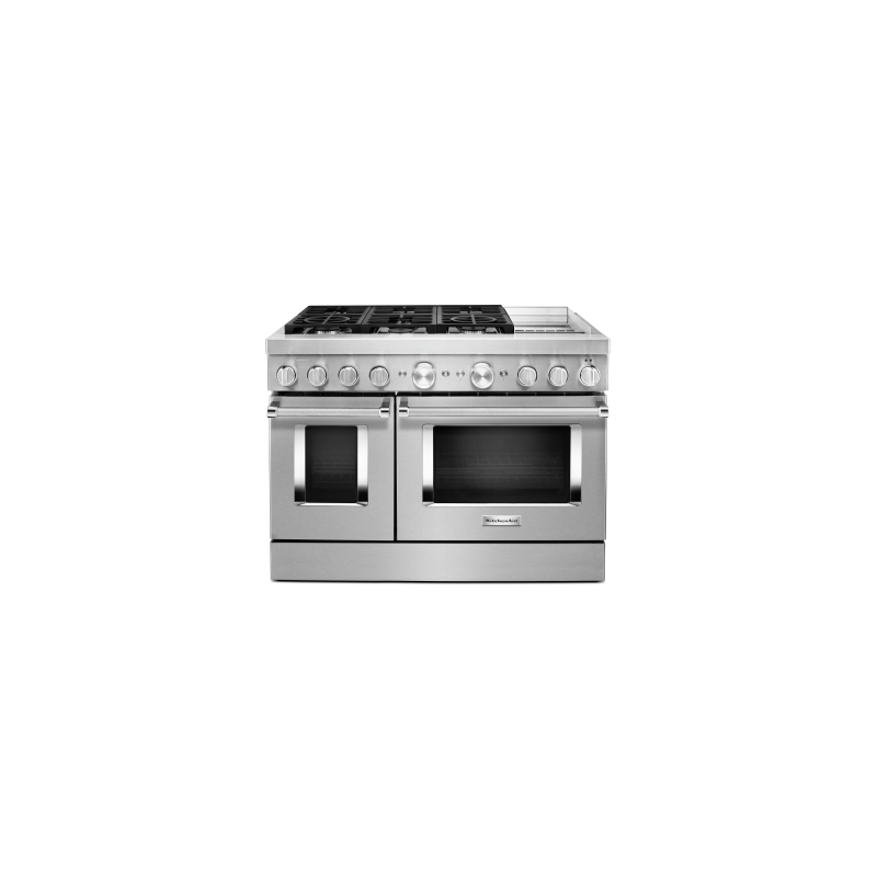 48" range. KitchenAid Stainless Steel KFDC558JSS