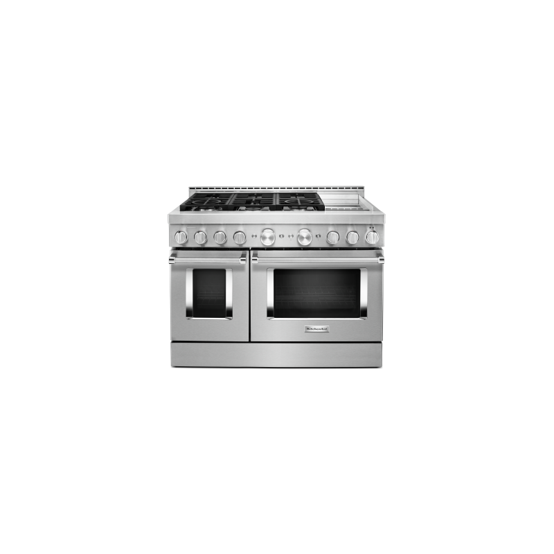 Cuisinière de 48 po. KitchenAid en Inox KFGC558JSS