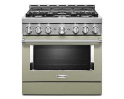 36" range. KitchenAid in Emerald Turquoise KFGC506JAV