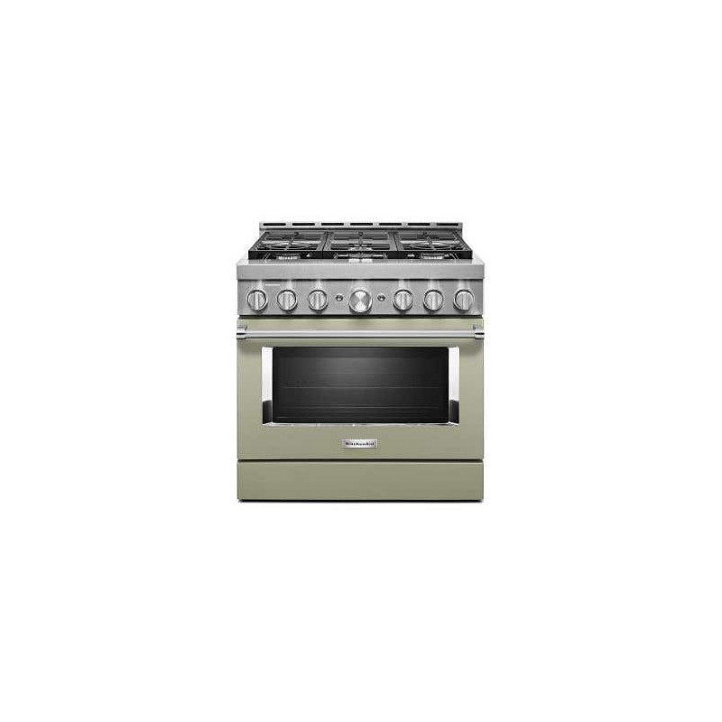 36" range. KitchenAid in Emerald Turquoise KFGC506JAV