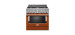 Cuisinière de 36 po. KitchenAid en Orange KFGC506JSC